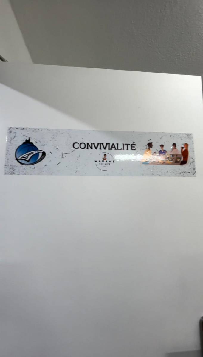 L'Union Marseille Basketball inaugure son Frigo Solidaire au Gymnase de la Rose Bégude